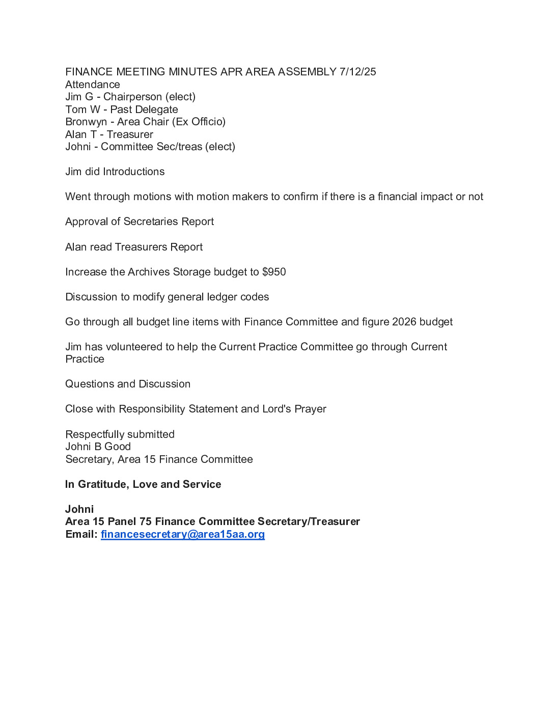 thumbnail of Area-15-Panel-75-Finance-Committee-Meeting-Minutes-Jul2025-Qtrly