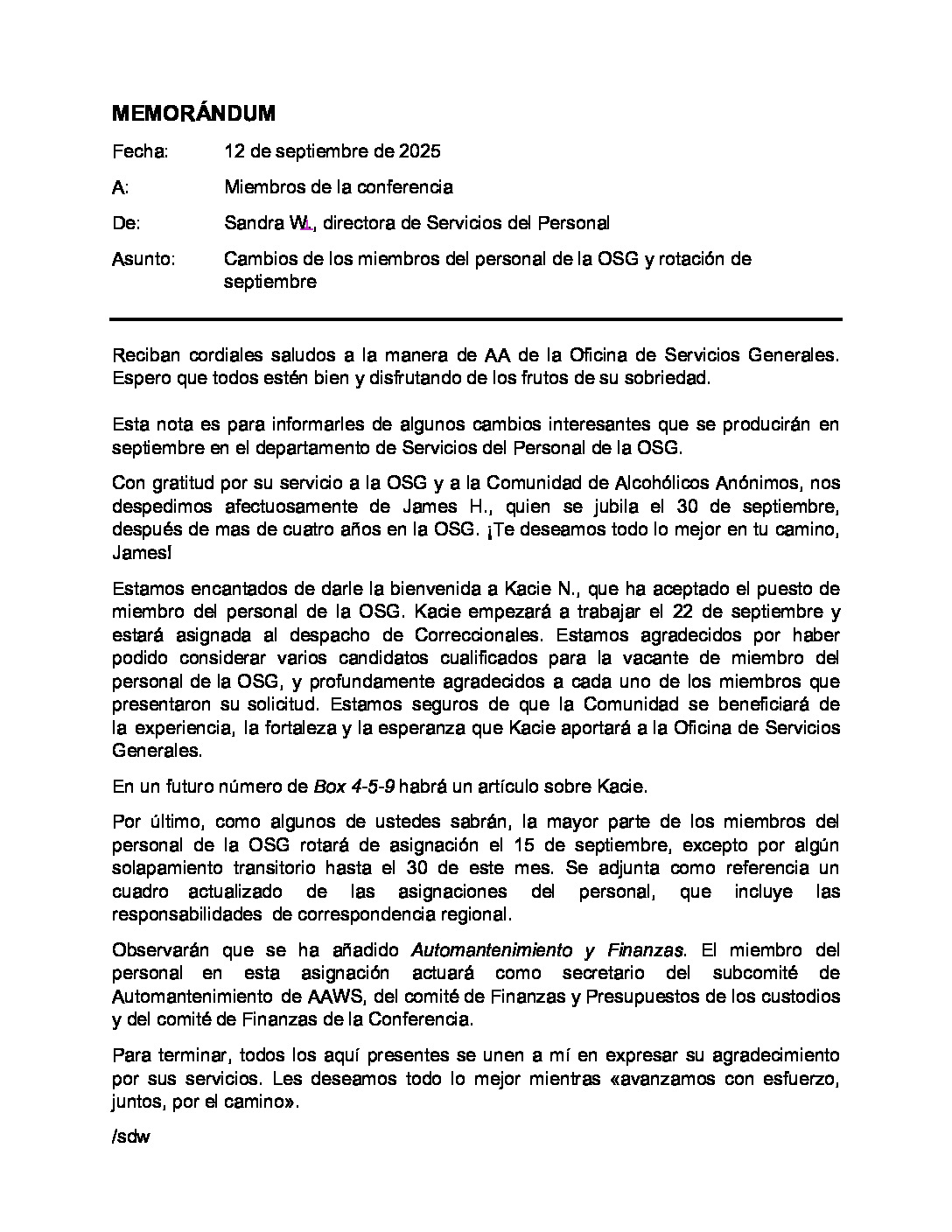 thumbnail of SP-Announcement regarding GSO Staff Changes and Rotation (Sept 2025)