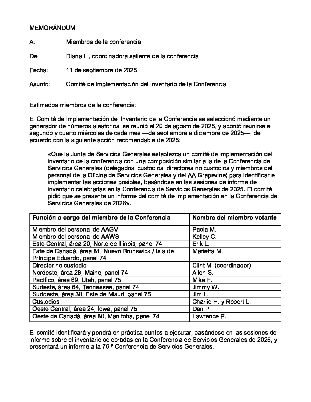 thumbnail of SP-Selection Notice – Conf-Inventory-Implementation Committee