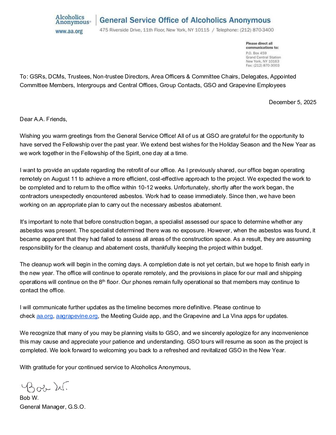 thumbnail of GSO Retrofit Update