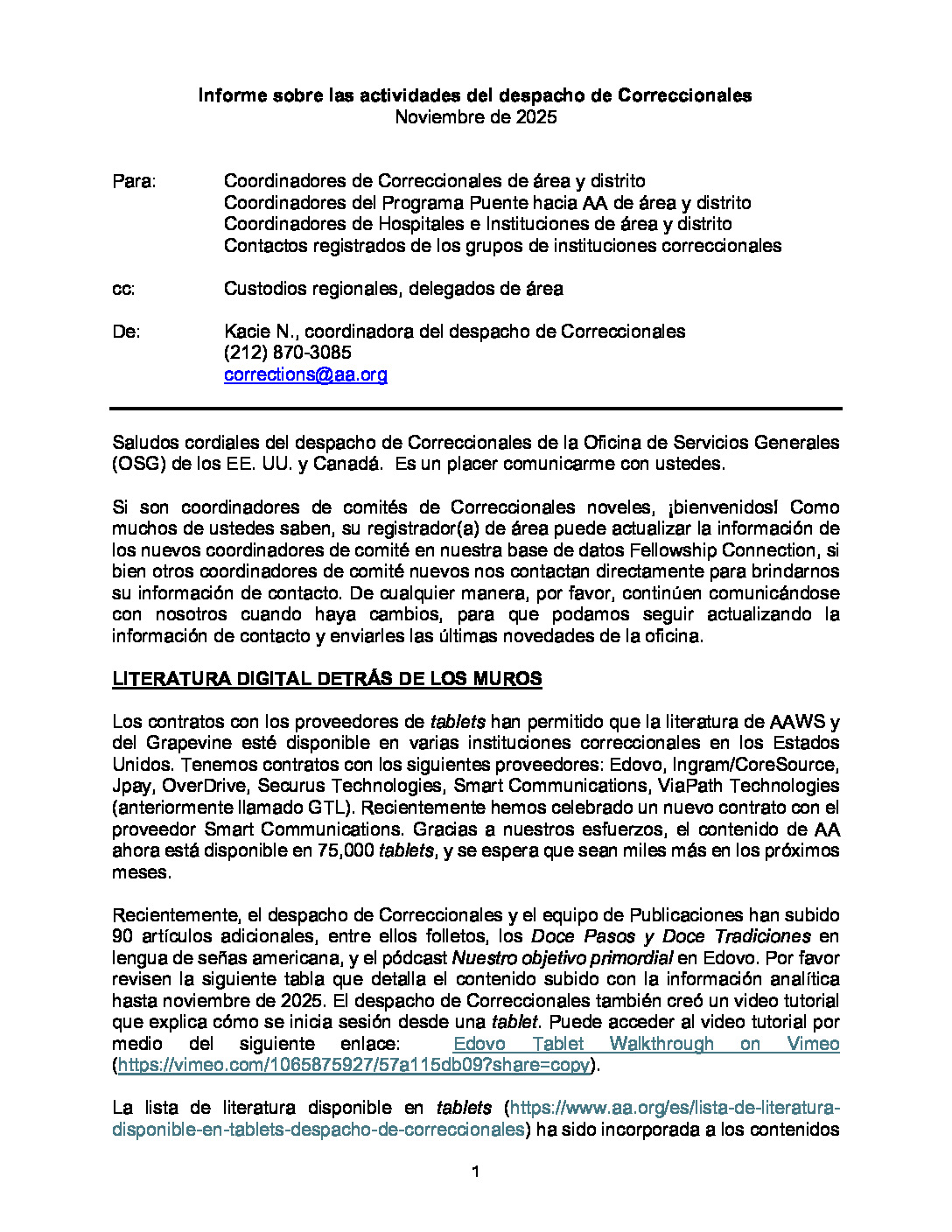 thumbnail of SP-Corrections Desk Activity Update November 2025