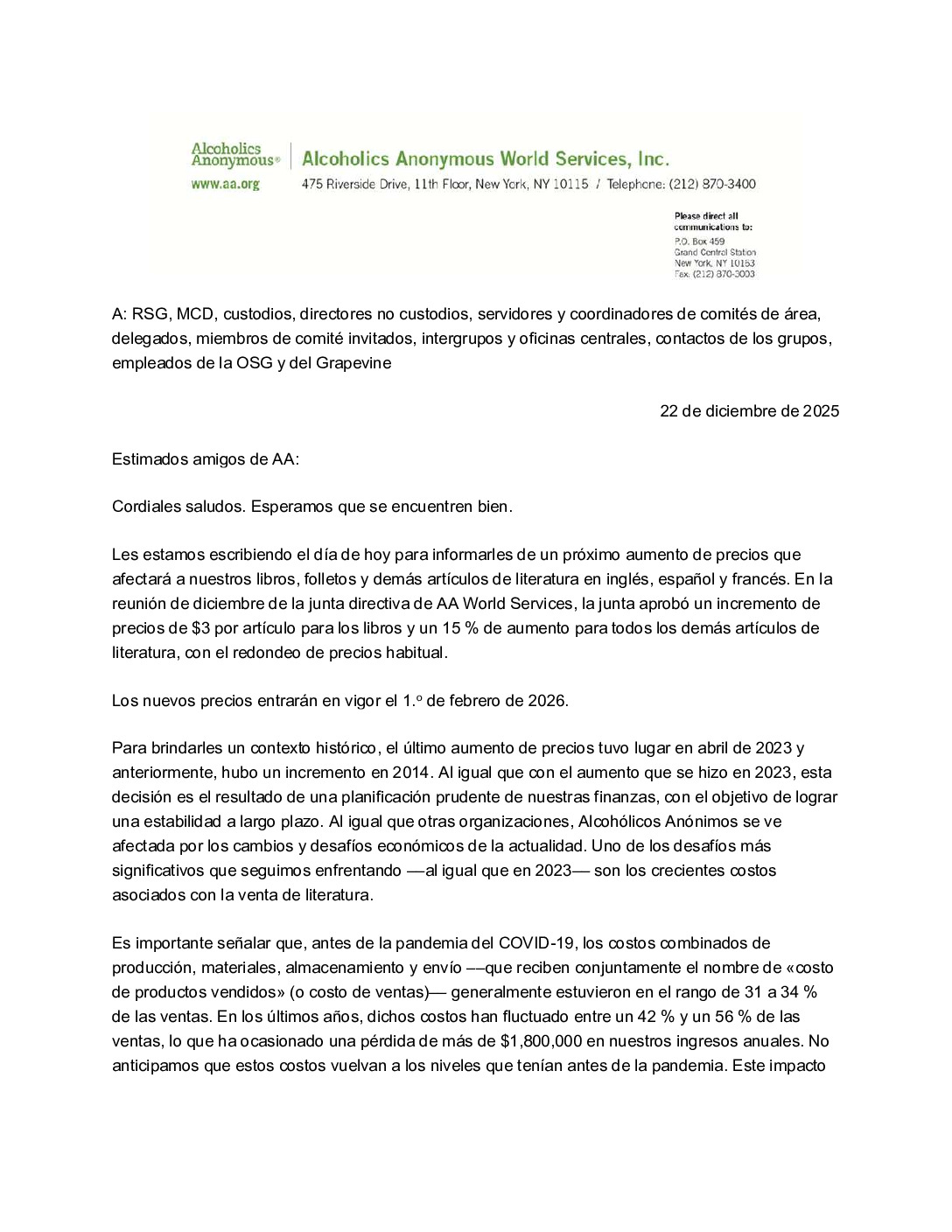 thumbnail of aumento del precio de la literatura