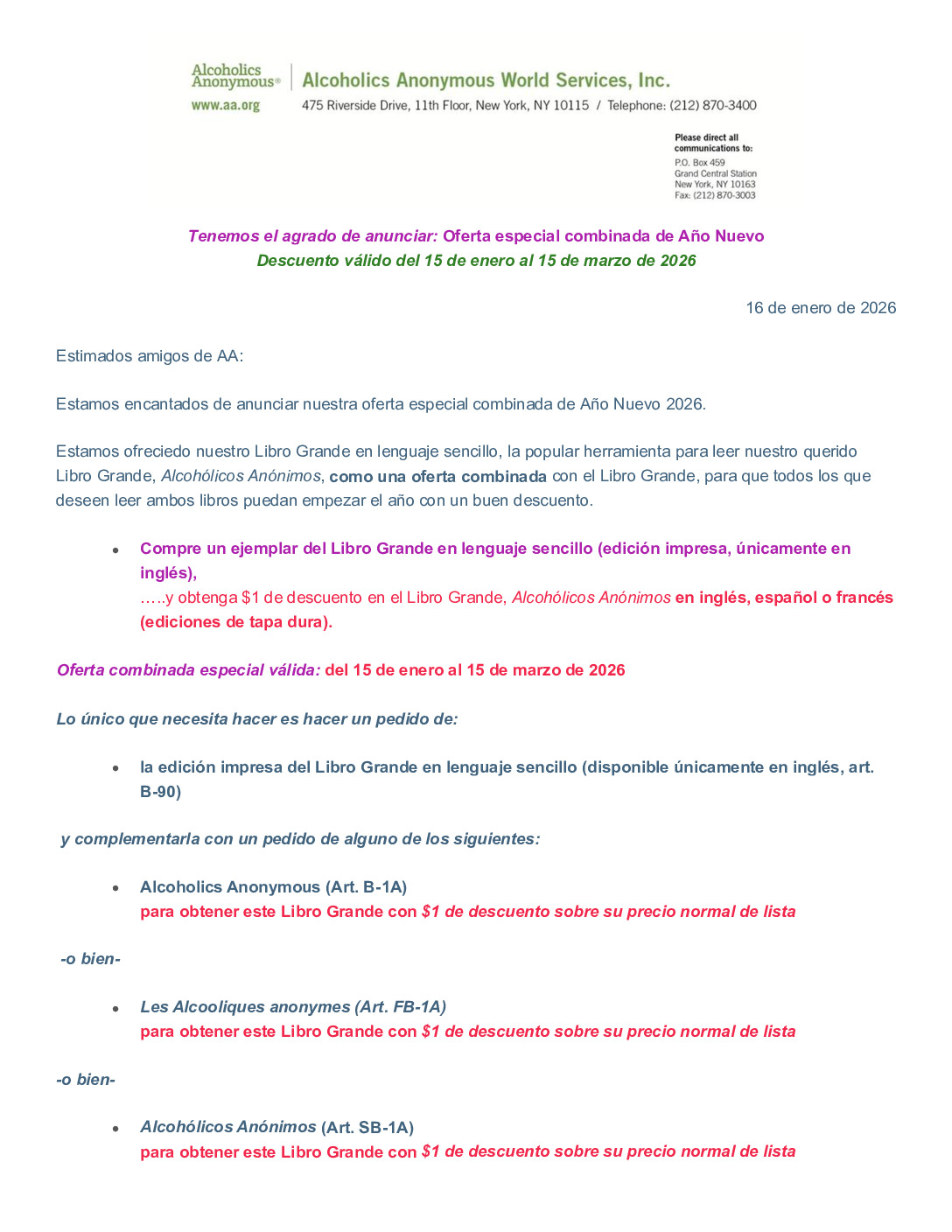 thumbnail of Oferta especial combinada de Año Nuevo