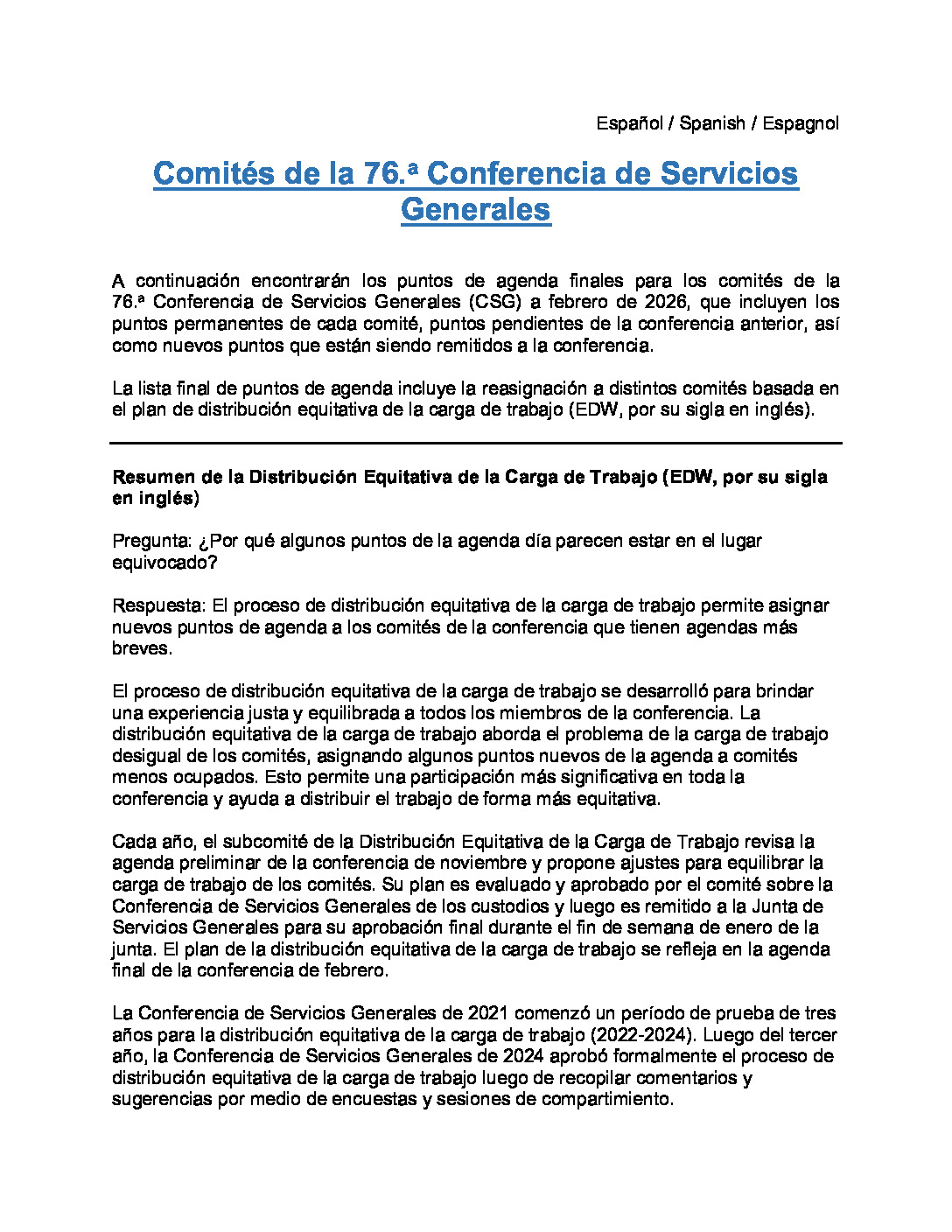 thumbnail of SP 76 GSC Final Agenda List