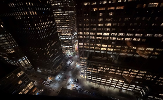 The view from our window