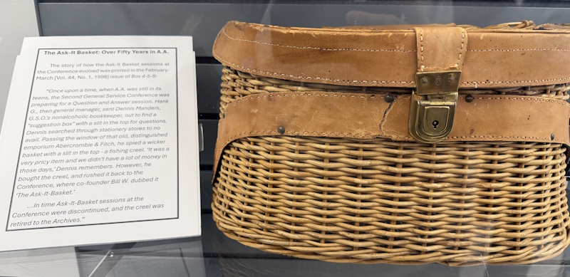 traditional ask it basket on display