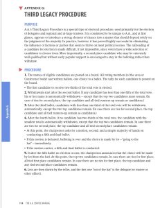 Third Legacy Procedure